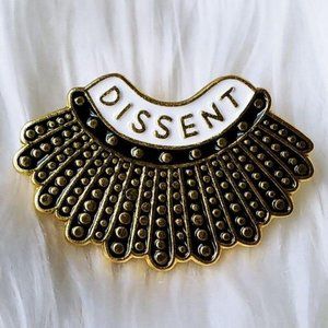 3/$20 Ruth Bader Ginsburg Supreme Court Pin